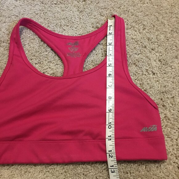 Hot Pink Barbiecore Racerback Sports Bra - Picture 10 of 10